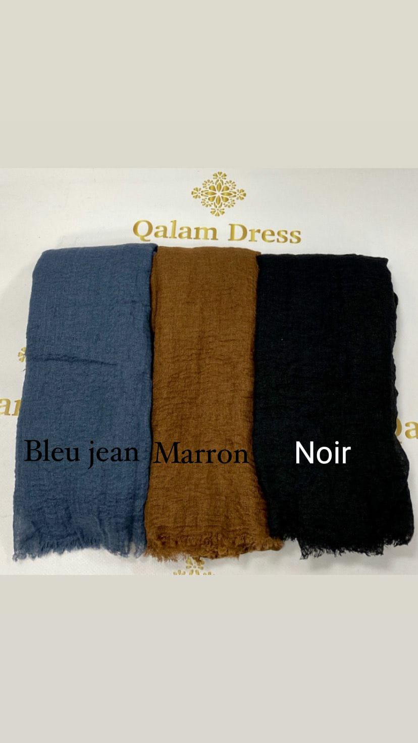 Hijab crêpe myriam