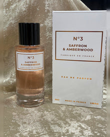Présentation du parfum Saffron & Amberwood Note 33.